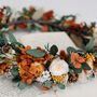 Harvest Flower Crown Autumnal Dried And Preserved Wedding Halo, thumbnail 4 of 5