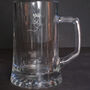Personalised 50th Birthday Gift Balloon Stein Glass, thumbnail 1 of 5