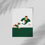 Bryan Habana South Africa Rugby Poster, thumbnail 2 of 4