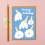 Birthday Dogs Card, thumbnail 1 of 2