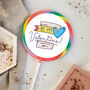 Be My Valentine Card Lollipop, thumbnail 1 of 3