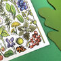 Foraging Plants Of Britain Watercolour Postcard, thumbnail 8 of 10
