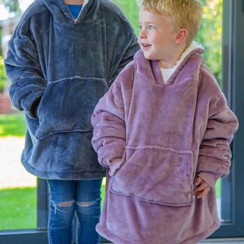 Children's Sherpa Style Hoodie, 2 of 7