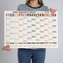 Personalised Wall Planner | 2026 Year Calendar, thumbnail 1 of 6
