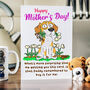 Mother's Day From The Dog Card, thumbnail 4 of 4