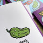 Funny Pickle Birthday Card, thumbnail 2 of 4