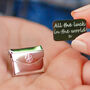 Personalised Lucky Hidden Message Pin, thumbnail 1 of 11