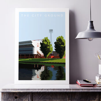 Nottingham Forest City Ground Poster, 4 of 8