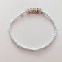 Sterling Silver Milestone Birthday Noodle Stretch Bracelet, thumbnail 6 of 9