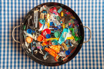 'Birthday Fishes' Upcycled Plastic Birthday Card, 9 of 10