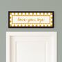 Love You Bye Striped Border Framed Print, thumbnail 4 of 10