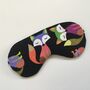 Handcrafted Colourful Fox Sleep Mask, thumbnail 1 of 4
