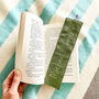 Personalised Embroidered Bookmark, thumbnail 5 of 7