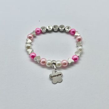 Personalised Goddaughter Charm Bracelet, 3 of 10