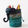 Colourful Elephant Shaped Pencil Holder, thumbnail 1 of 6