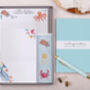 A5 Personalised Children's Stationery Set Gift With Under The Sea Design, thumbnail 2 of 9