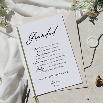 Personalised Dad Birthday Card Luxury Gift For Him, 3 of 9