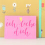 Mini Ich Liebe Dich Card, thumbnail 4 of 5