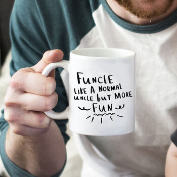 'Funcle / Funty' Fun Aunty And Uncle Mug Set, 4 of 6