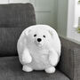 Soft Cuddly Giant Handwarmer Parker The Polar Bear, thumbnail 1 of 2