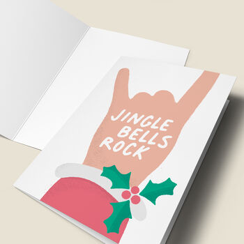 Funny 'Jingle Bells Rock' Christmas Card, 4 of 6