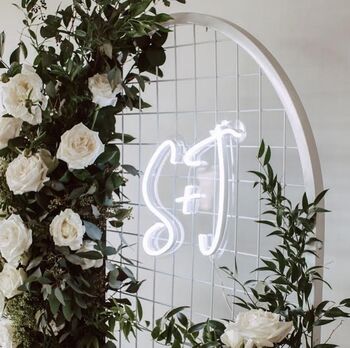 Personalised Initial Neon Sign, 3 of 3