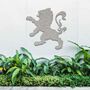 Scottish Lion Rampant, Rusty Metal Garden Art, thumbnail 6 of 10