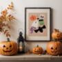 Squad Ghouls Halloween Art Print, thumbnail 12 of 12