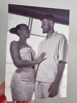 Custom Linen Photo Print, 3 of 7