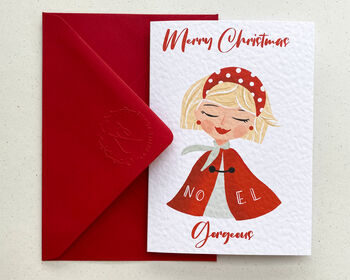 Personalised Christmas Greetings Card For Best Friend, 3 of 7