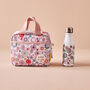 Just Bee Kids Retro Floral Lunch Bag And Water Bottle Set, thumbnail 1 of 4