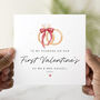 Personalised First Valentine's Day Husband Card, thumbnail 1 of 3