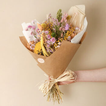 Spring Meadow Dried Flower Bouquet, 2 of 7