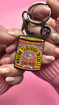 Wading Through Treacle Keychain Bakers Gift, 3 of 10