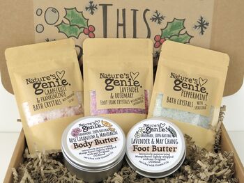 Relax And Unwind This Christmas Bath And Body Hamper, 2 of 7