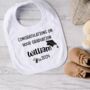 Congratulations On Your Graduation | Personalised Bibs, thumbnail 6 of 7