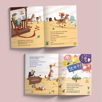 Personalised Children's Cowgirl Or Cowboy Storybook, 5 of 12