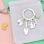 Personalised Gardening Keyring Gifts For Gardener, thumbnail 6 of 11