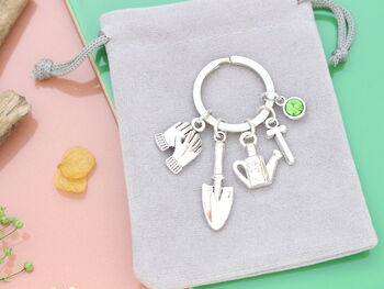 Personalised Gardening Keyring Gifts For Gardener, 6 of 11