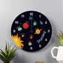 Personalised Solar System Clock, thumbnail 3 of 3
