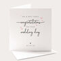 Personalised Wedding Day Card Elegant Heart Design, thumbnail 1 of 4