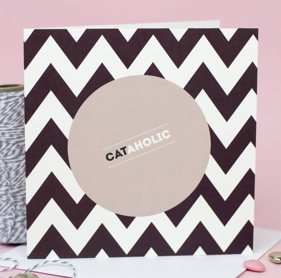 Image of Cataholic Greeting Card