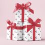 Premium Quality Disco Cherries Gift Wrapping Paper, thumbnail 7 of 8