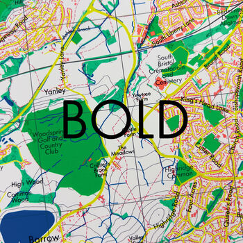 Personalised Map Print Your Home Or Your Somewhere, 8 of 11