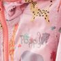 Personalised Pink Safari Print Raincoat, thumbnail 3 of 6