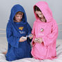 Personalised Children's Hooded Poncho, thumbnail 3 of 12