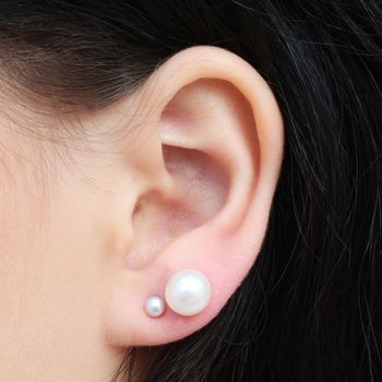 Sterling Silver Freshwater Pearl Earrings, 5 of 10