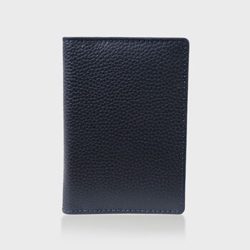 Personalised Pebble Grain Leather Passport Cover, 5 of 5