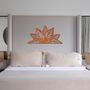 Metal Lotus Mandala Flower Wall Art Serene Design, thumbnail 7 of 12