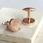 Personalised Age 37 To 49 Halfpenny Cufflinks Inc. 40th, thumbnail 2 of 8